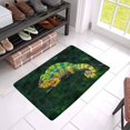 thumbnail image 3 of MKHERT Funny Colorful Chameleon Animal Doormat Rug Home Decor Floor Mat Bath Mat 23.6x15.7 inch, 3 of 3