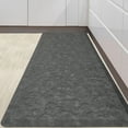 thumbnail image 1 of MeyJey Anti Fatigue Kitchen Mat, 20"x60" Non-Slip Waterproof Cushioned Runner Rug, Gray, 1 of 9