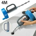 thumbnail image 3 of Juego de émbolos de inodoro Zulema limpiador de desagües de serpiente 4m, 3 of 8