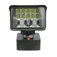 thumbnail image 1 of Luz de trabajo LED portátil para exteriores, 11 W, compatible con batería de litio Milwaukee M18 de 18 V., 1 of 14