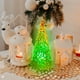 thumbnail image 5 of Árbol de Navidad de cristal iridiscente, decoración de mesa, luz en miniatura, espectáculo de carnaval, decoración navideña de Año Nuevo, 5 of 8