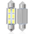 thumbnail image 1 of 4 Uds C5w led 36mm 5630 SMD 6 LED ampolla lámpara D? me adorno C5w Led DC 12V blanco Voiture, 1 of 5