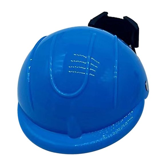 Casco para perros y gatos pequeños perfecl para motocicleta o bicicleta correa ajustable pe azul