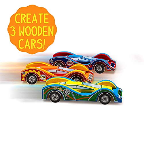 wooden cars to paint