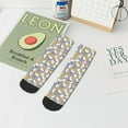 thumbnail image 7 of Pofeuu Cute Rabbit Print 30cm Socks, Adult Running Hiking Socks for Youth and Adult, 7 of 7