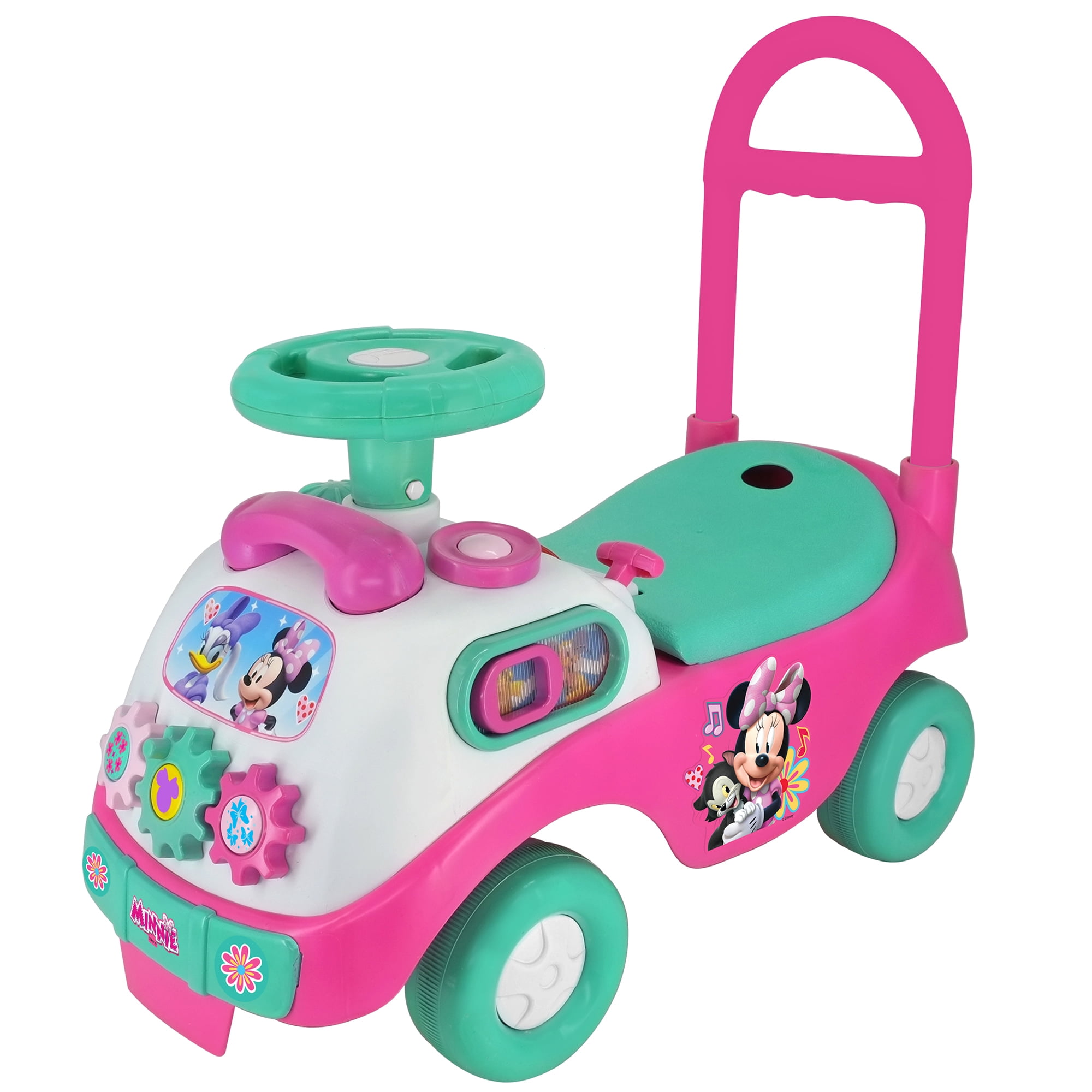 Kiddieland My First Minnie Ride-On, Multicolor, Push and Pedal Ride-On