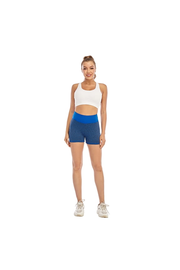 Women Yoga Shorts High Waist Seamless Hip-Up Tight Elastic Sport Shorts Push Up Running Fitness Gym Clothes Leggings