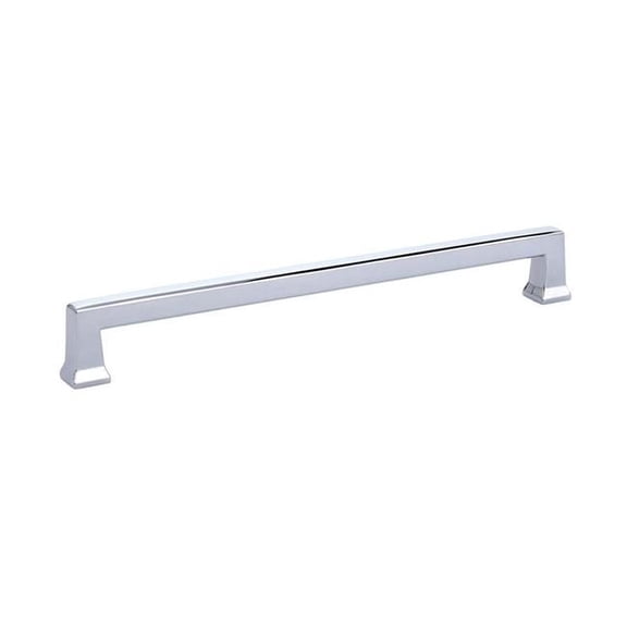 8 in. Alexander Cabinet Pull, Bright Chrome
