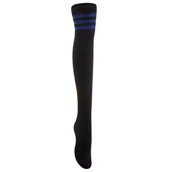 Lovely Annie Women's 1 Pair Over-the-Knee Thigh High Knee High Cotton Socks Size 4.5-8.5