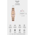 thumbnail image 6 of EXPLOJOY Stylish Ladies Quartz Watch – Diamond-Set Square Dial with Moon Phase and Steel Band, 6 of 9