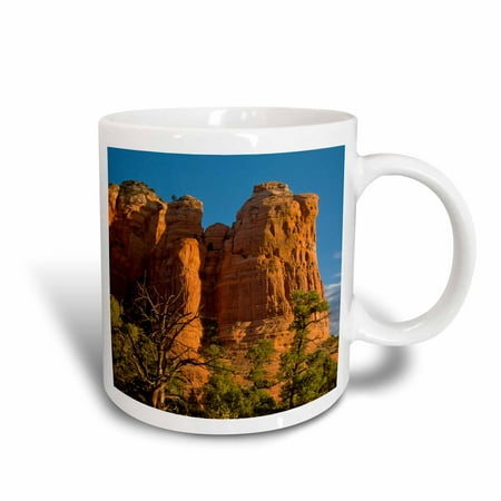 3dRose Early Morning, Teapot Trail, Coffee Pot, Coconino NF, Sedona, Arizona - Ceramic Mug,