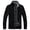 Black-1, variant on Men's Winter Coat Full Zip Thick Sherpa Fleece Lined Stand Collar Long Sleeve Knitted Cardigan Sweaters with Pockets