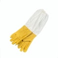 thumbnail image 1 of ER Gants d'apiculture (jaune XL), gants de protection en peau de mouton, manches longues et résistants, idéaux pour les débutants en apiculture Rojo Verde, 1 of 5