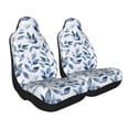 thumbnail image 3 of Car Seat Covers Are Protected From Dust And Spillage And Elastic Straps Are Easy To Install For Easy Car Suv Truck Delivery Watercolor Seamless Pattern With Leaves (3) 2 Pcs, 3 of 8