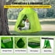 thumbnail image 5 of VEVOR Tienda de campaña colgante para árbol, capacidad máxima de 440 libras, columpio para tienda de campaña, Hangout Hugglepod con luz LED de decoración de arcoíris, cojín inflable, hamaca, 5 of 9