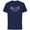 Navy, variant on Marvel Super Heroes Avengers Family Vacation Trip Bro - Short Sleeve Cotton T-Shirt for Adults - Customized-Royal Heather