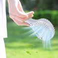thumbnail image 7 of Matoen Portable Handheld Fan, Portable Fan Rechargeable, 3 Speed Wind, USB Rechargeable Foldable Fan, Quiet Personal Fan, 7 of 7