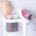 thumbnail image 2 of Caja de almacenamiento para baño para soluciones de calcomanías sin costuras, estante y rejilla para desechos compactos, organizador de secador de cabello sin esfuerzo, 2 of 8