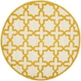 thumbnail image 4 of SAFAVIEH Cambridge Liz Geometric Wool Area Rug, Ivory/Gold, 2' x 3', 4 of 10