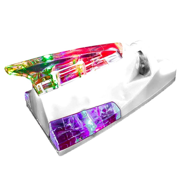 Dvkptbk Lampe de Toit à Ailettes LED Alimentée par le Vent pour Voiture Camion