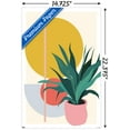 thumbnail image 3 of Abstract Potted Plant Wall Poster, 14.725" x 22.375", 3 of 6