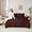 Red, variant on Feelyou Adult Boho Damask Twin Bedding Sets 7-Piece, Black Red Ghost Bedding Comforter Set