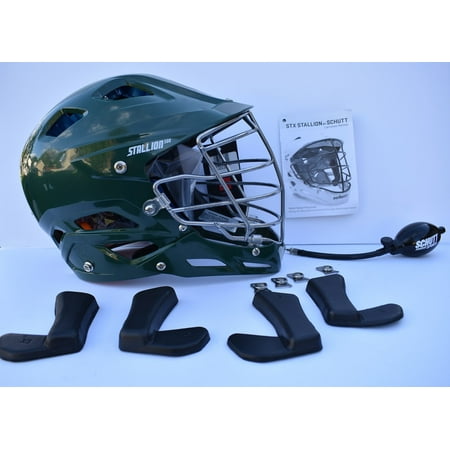 STX Lacrosse Stallion 500 Helmet, Forest Green,