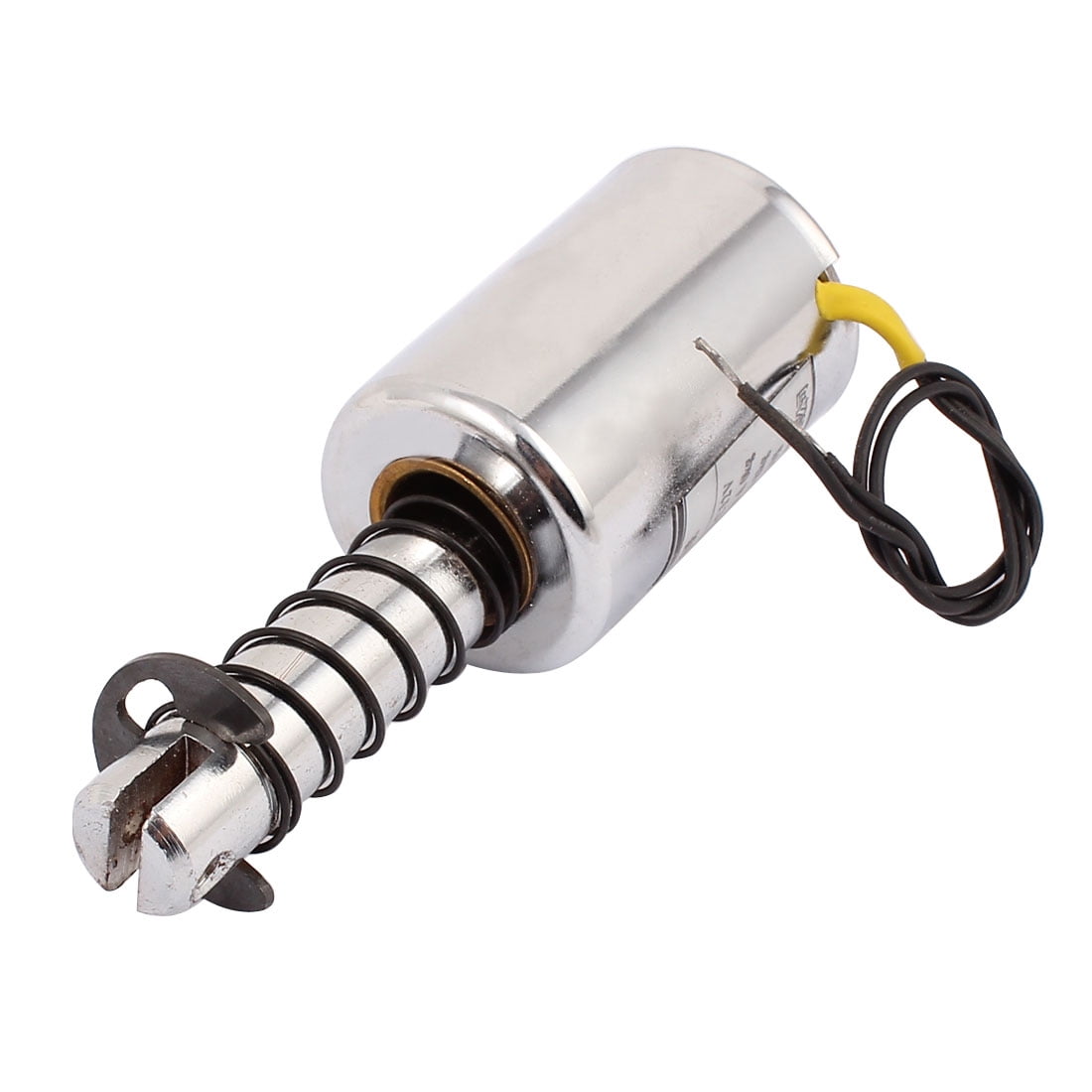 DC 12V 10mm 48Kg Pull Type 2 Wired Spring Plunger Solenoid