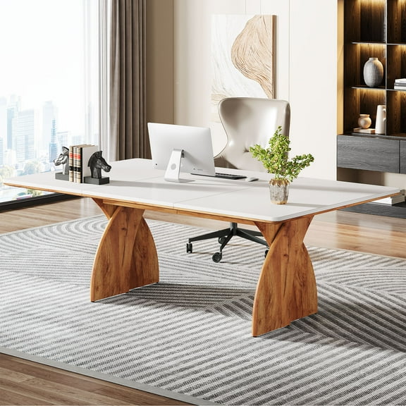 Tribesigns 70.8-Inch Executive Desk, Large Office Computer Desk