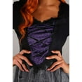 thumbnail image 4 of Costume de Sorcière Violet Minuit pour Femmes, 4 of 5