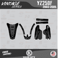 thumbnail image 4 of Kalair GFX Graphics Kit for Yamaha YZ250F (2003-2005) Vintage Series, 4 of 5