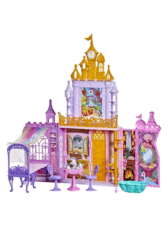 Disney Princess Fold n Go Celebration Castle, Folding Dollhouse