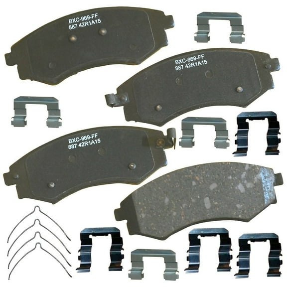 Disc Brake Pad Set Fits select: 2005-2006 HYUNDAI ELANTRA, 2001-2002 KIA OPTIMA