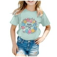 thumbnail image 3 of Baby Easter Shirts Happy Easter Bunny Soft Summer Tee Tops Easter Outfit Kids Tee Tops 12-13, 3 of 4