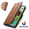 thumbnail image 4 of for Samsung Galaxy A06 Leather Phone Case Wallet Folio Flip Cover Casual Business, [RFID Blocking] Multi Hidden Anti-theft Card Holder Cash Slot, Side Magnetic Buckle, Stand Support, 4 of 7