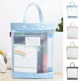 thumbnail image 2 of Homerr File Holder Organizer File Holder Carrying Case with Handle Transparent Large Capacity Strong Load-bearing Portable Document Storage Organizer Handheld File Holder, 2 of 8
