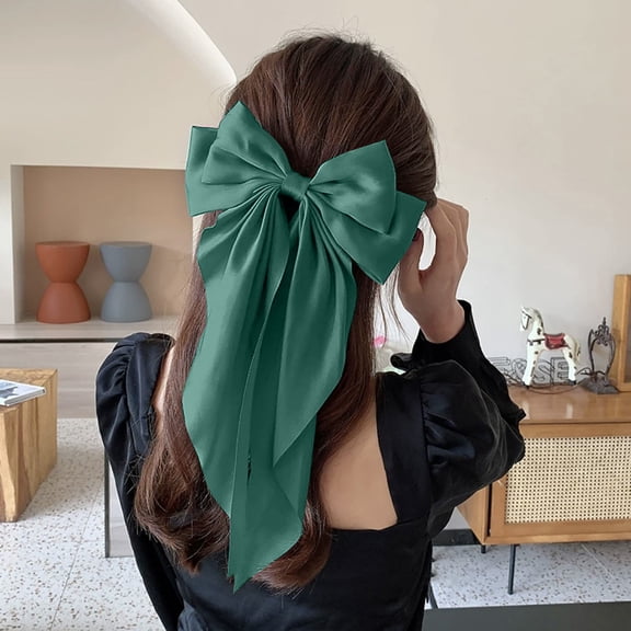 Elegant Big Bowknot Hair Clip for Girls and Women Stylish Hair Accessories Barrette