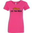 thumbnail image 3 of Inktastic Napping Dis Tew Much Daschund Weiner Dog Brown Women's T-Shirt, 3 of 5