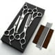 thumbnail image 1 of Dog Grooming Scissors Set With Safety Round Tip, Thinning And Straight Pet Grooming Scissors Kit Banmo, 1 of 3