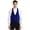 Royal Blue, variant on Mens Sequins Suit Vest Formal V-neck Backless Shiny Waistcoat Prom Party Tuxedo Vests Black M