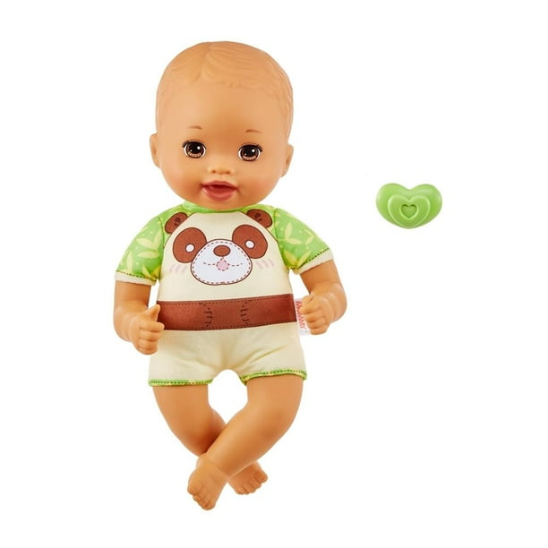 Muñeca Little Mommy Bebita Recién Nacida con Chupón Temática de Panda