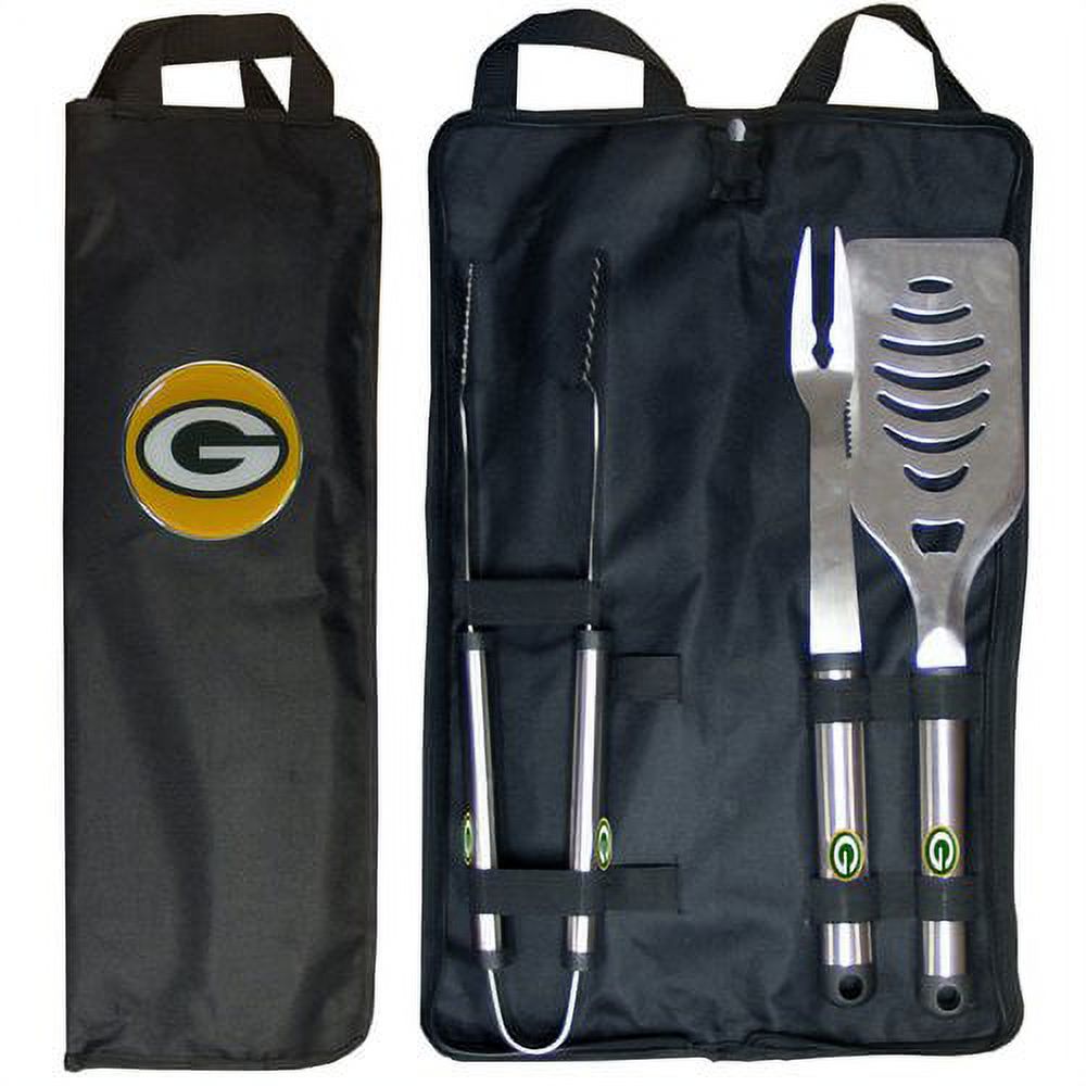 Nfl - 3-piece Bbq Set With Canvas Case - - image 4 of 7