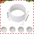 thumbnail image 3 of Décorations de Noël Moule à Biscuits Kit de Décoration de Biscuits de Noël (Design Concave 3D) Moule à Biscuits, 3 of 9
