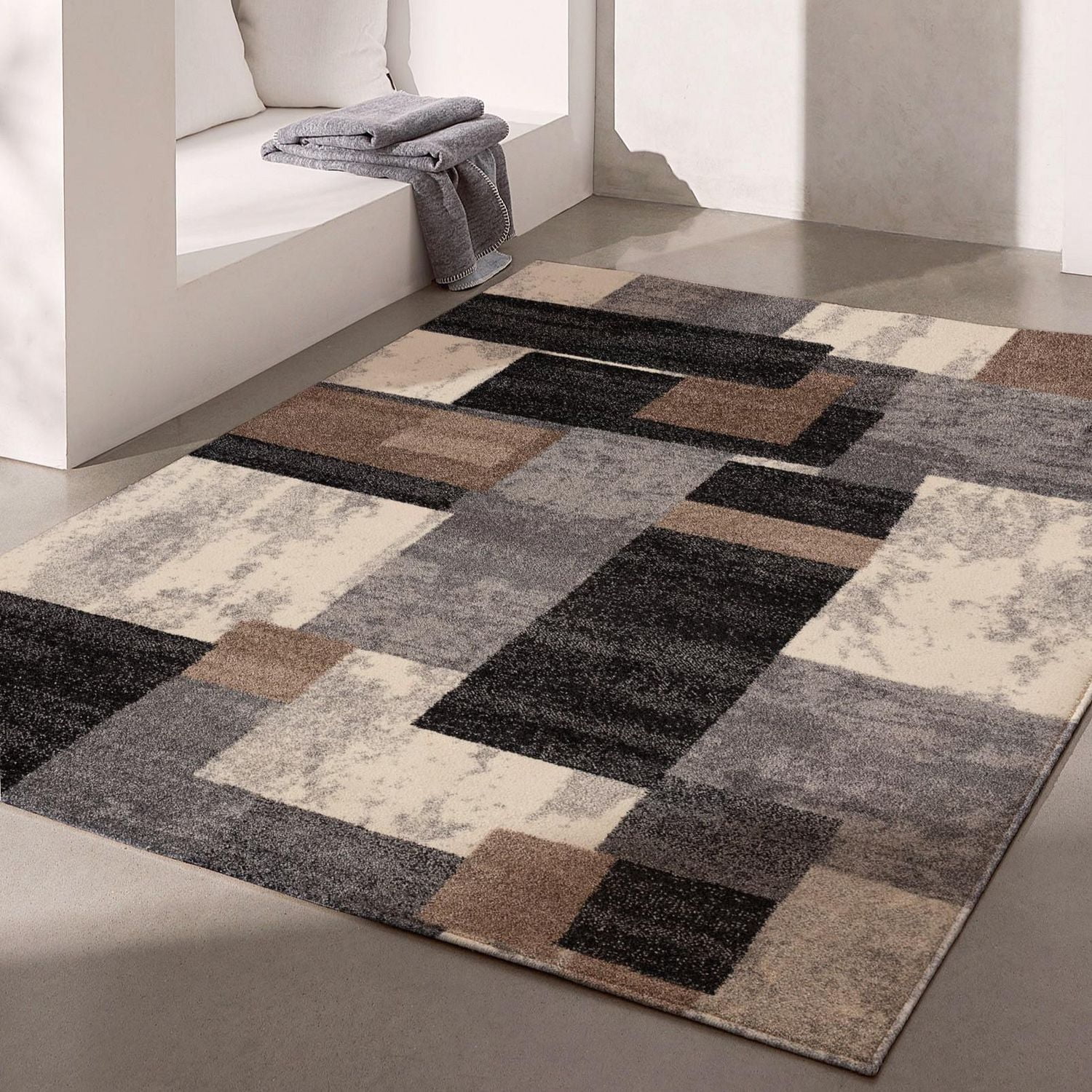 Rug Branch Nova Collection Modern Geometric Area Rug