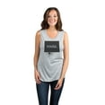 thumbnail image 2 of Thread Tank Home Roots State Colorado CO Women's Sleeveless Muscle Tank Top Sport Grey Large, 2 of 4