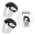 thumbnail image 4 of Visière Anti-Buée en Polycarbonate Protection de Meulage Dessus Noir Blanc, 4 of 8