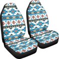 thumbnail image 3 of XYZCANDO Easy to Install Car Seat Covers SUV Sedan Truck, All-Season Breathable Front Seat Cover 2 pcs Polyester Geometric Patterns, 3 of 10