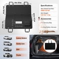 thumbnail image 6 of VEVOR Dog Car Seat Cover for Back Seat 54 x 26.5 in Waterproof 600D for SUV, 6 of 10
