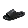 thumbnail image 2 of Men’s EVA Shower Slides, Quick‑Dry Lightweight Comfort Drainage Hole House Slippers, Non‑Slip Open‑Toe Indoor Slippers for Bathroom Household Wear Black, 2 of 4