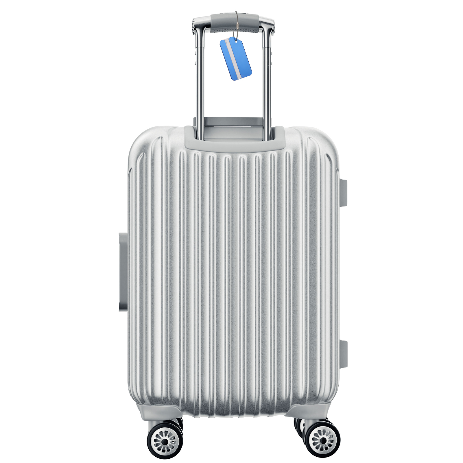 AOWOO Luggage Tags, 8-Pack Aluminum with Steel Loop photo 7